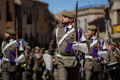 Acto de homenaje a los caídos en la Guerra de la Independencia en Ciudad Rodrigo (Salamanca)