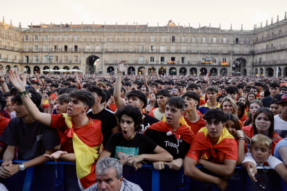 Final de la Eurocopa en Salamanca