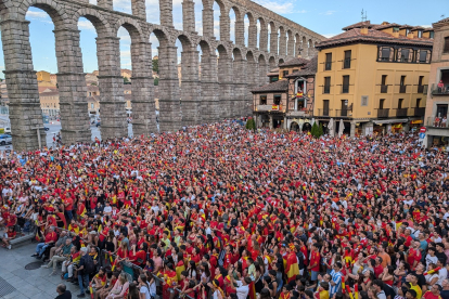 Final de la Eurocopa en Segovia