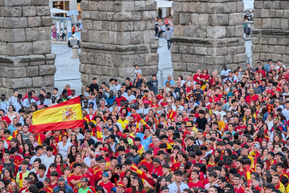 Final de la Eurocopa en Segovia