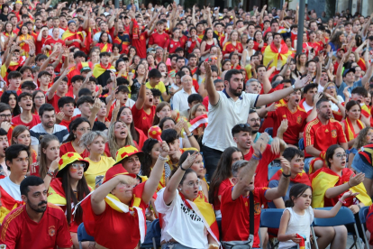 Final de la Eurocopa en Palencia