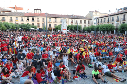 Final de la Eurocopa en Palencia