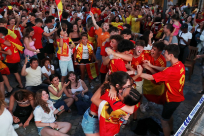 Final de la Eurocopa en Palencia