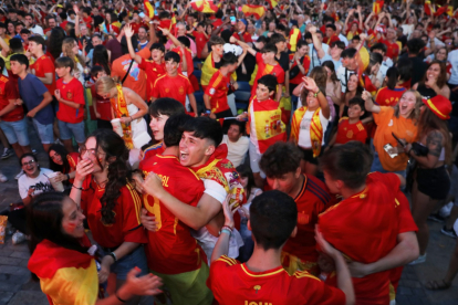 Final de la Eurocopa en Palencia