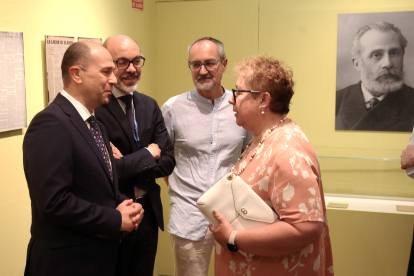 Presentación de la exposición 'Unamuno y la política. De la pluma a la palabra'.