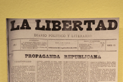 Presentación de la exposición 'Unamuno y la política. De la pluma a la palabra'.