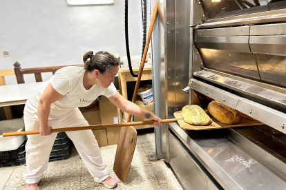 Marta Valcuende descubrió el mundo del pan tras una trayectoria como enóloga