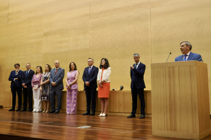 Acto de toma de posesión de los nuevos altos cargos de las consejerías de Agricultura y Movilidad.