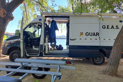 Continúa la búsqueda del joven desaparecido en un embalse de Ávila