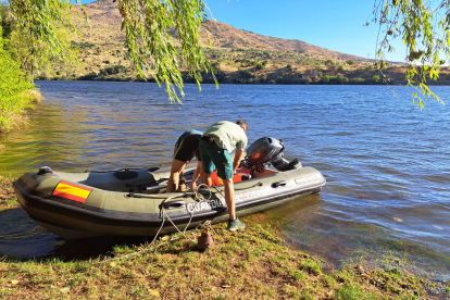 Continúa la búsqueda del joven desaparecido en un embalse de Ávila