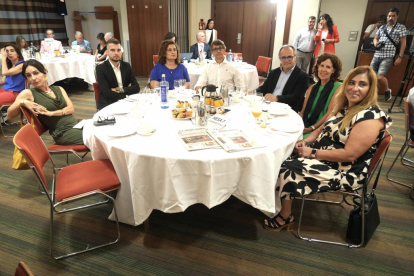 Invitados al Club de Prensa 'El turismo de interior en Castilla y León como motor de emprendimiento y oportunidades’