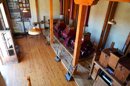 Imagen del interior del Museo de la Industria Harinera de Castilla y León