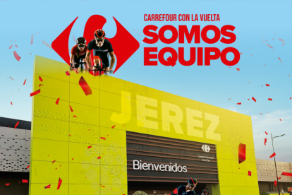 Carrefour con la Vuelta