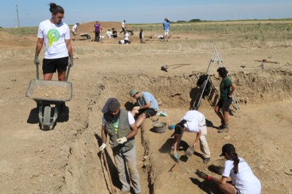 El yacimiento arqueológico de Intercatia y el campo de voluntariado