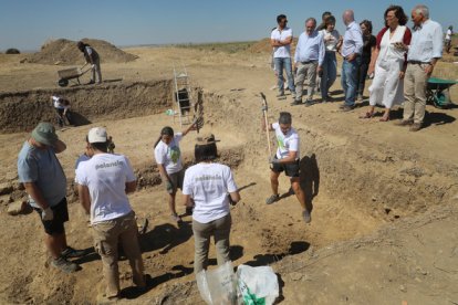 El yacimiento arqueológico de Intercatia y el campo de voluntariado