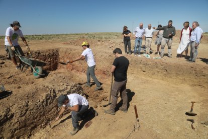 El yacimiento arqueológico de Intercatia y el campo de voluntariado