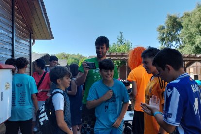 Participantes de la XXVII edición del campamento ASPAYM.