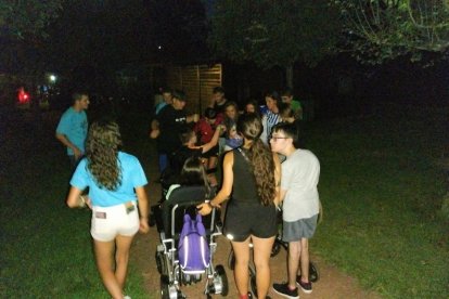 Participantes de la XXVII edición del campamento ASPAYM.