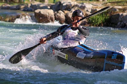 Campeonato del Mundo de Aguas Bravas que se celebra en Sabero (León).