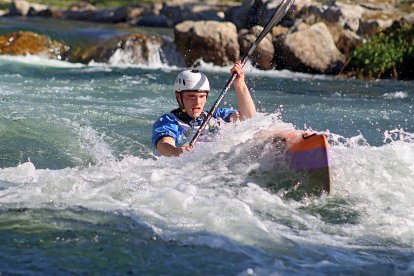 Campeonato del Mundo de Aguas Bravas que se celebra en Sabero (León).