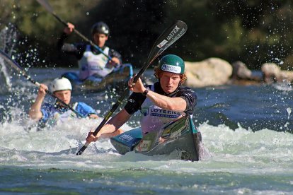 Campeonato del Mundo de Aguas Bravas que se celebra en Sabero (León).