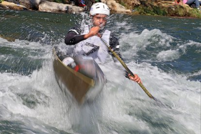 Campeonato del Mundo de Aguas Bravas que se celebra en Sabero (León).