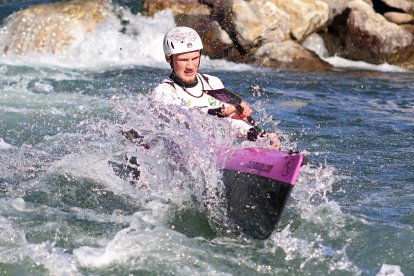 Campeonato del Mundo de Aguas Bravas que se celebra en Sabero (León).