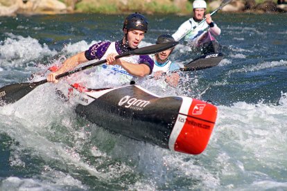 Campeonato del Mundo de Aguas Bravas que se celebra en Sabero (León).