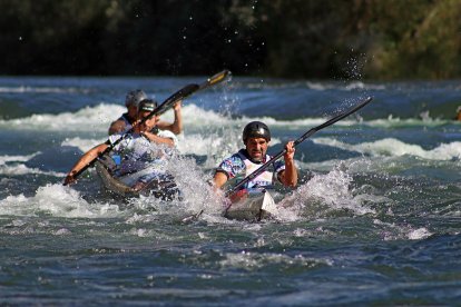 Campeonato del Mundo de Aguas Bravas que se celebra en Sabero (León).