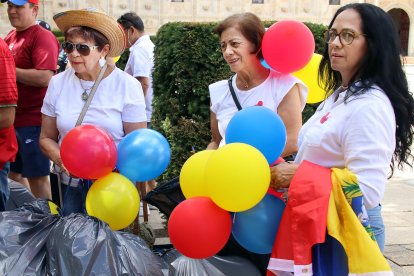 Manifestación contra Maduro en León