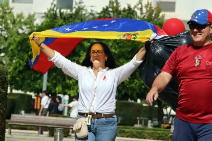 Manifestación contra Maduro en León