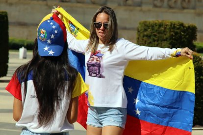 Manifestación contra Maduro en León