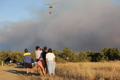 Incendio deTrabazos en Zamora