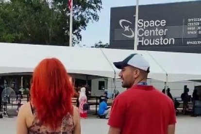 Los astronautas leoneses, Sara y Pablo, en la Nasa