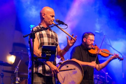 Imagen de archivo de los Celtas Cortos en un concierto