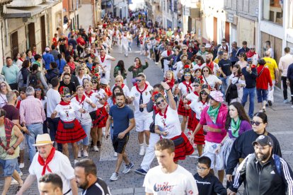 Primer encierro de Cuéllar (Segovia).