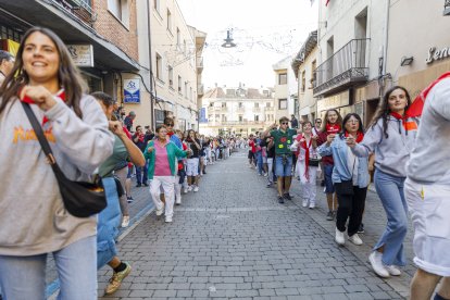 Primer encierro de Cuéllar (Segovia).