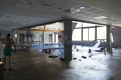 Instalaciones del Balneario de Ledesma en Salamanca.