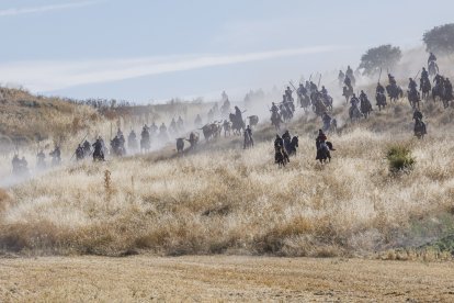 Segundo encierro de las fiestas de Cuéllar