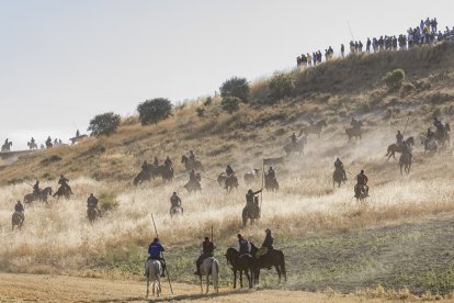 Segundo encierro de las fiestas de Cuéllar