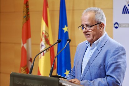 El portavoz de Sanidad del Grupo Parlamentario Popular de las Cortes de Castilla y León, José María Sánchez.