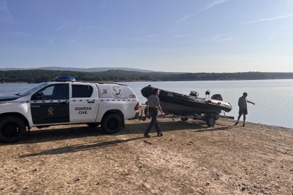 Búsqueda del joven desaparecido en el pantano de la Cuerda del Pozo