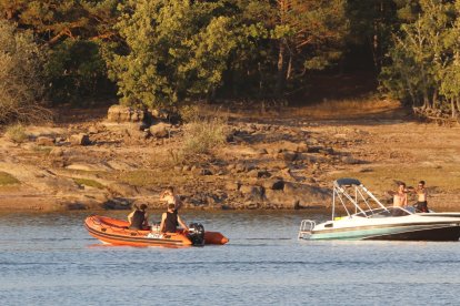 Búsqueda del joven desaparecido en el pantano de la Cuerda del Pozo