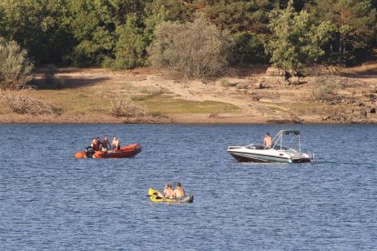 Búsqueda del joven desaparecido en el pantano de la Cuerda del Pozo