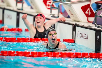 Marta Fernández, bronce en 50 m espalda S3