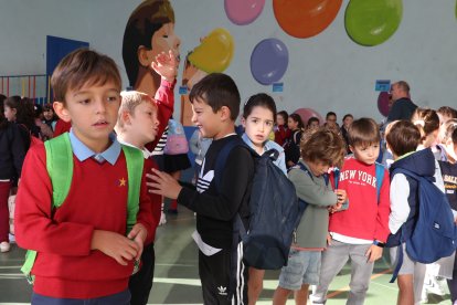 Inicio del curso escolar en los colegios de Palencia