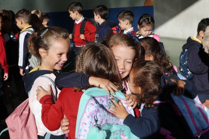 Inicio del curso escolar en los colegios de Palencia