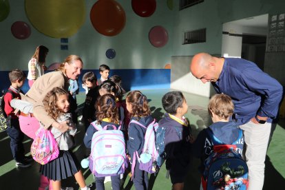 Inicio del curso escolar en los colegios de Palencia