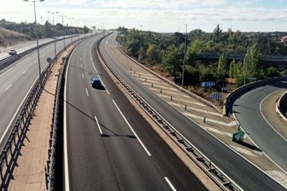 Autovía de la Plata en la provincia de León