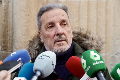 El ex concejal Pedro Muñoz asiste a una vista en la Audiencia Provincial